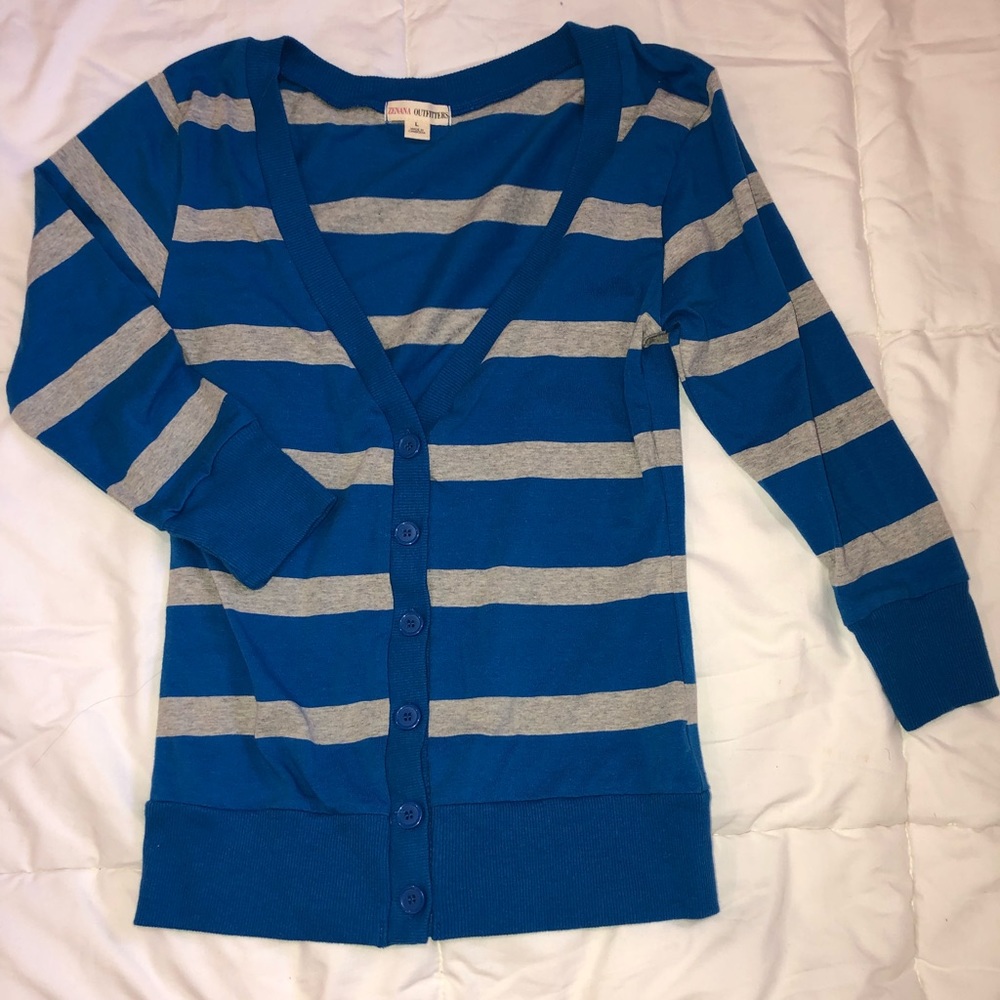 💙 Striped Cardigan 💙